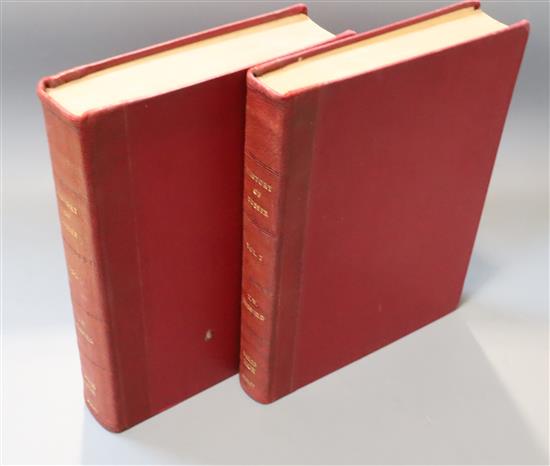 Horsfield, Thomas Walker - The History, Antiquities, and Topography of the County of Sussex, 2 vols, qto, rebound